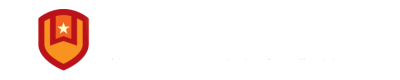 A logo with a red shield containing a gold star and an upward-pointing chevron on the left, adjacent to the text "First Arriving" in white font. The background is transparent.